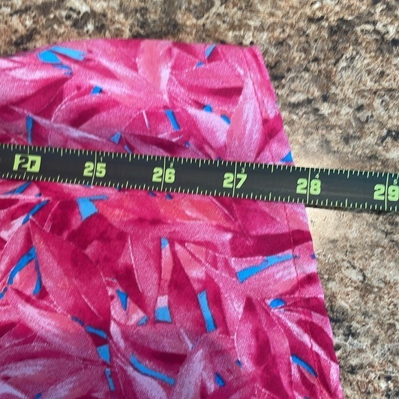 Pink Floral Sleeveless Tank Top Casual Summer Blouse Adjustable Straps - Picture 9 of 14